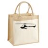 Pocket Jute Midi Tote Thumbnail