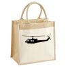 Pocket Jute Midi Tote Thumbnail