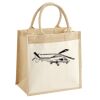 Pocket Jute Midi Tote Thumbnail