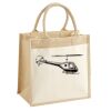 Pocket Jute Midi Tote Thumbnail