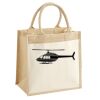Pocket Jute Midi Tote Thumbnail