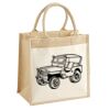 Pocket Jute Midi Tote Thumbnail