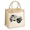 Pocket Jute Midi Tote Thumbnail