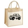 Pocket Jute Midi Tote Thumbnail