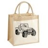 Pocket Jute Midi Tote Thumbnail