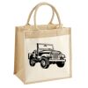 Pocket Jute Midi Tote Thumbnail