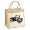 Pocket Jute Midi Tote Thumbnail