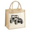 Pocket Jute Midi Tote Thumbnail