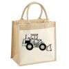 Pocket Jute Midi Tote Thumbnail