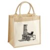 Pocket Jute Midi Tote Thumbnail