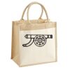 Pocket Jute Midi Tote Thumbnail