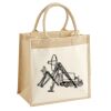 Pocket Jute Midi Tote Thumbnail