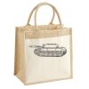 Pocket Jute Midi Tote Thumbnail