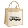 Pocket Jute Midi Tote Thumbnail
