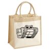 Pocket Jute Midi Tote Thumbnail