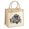 Pocket Jute Midi Tote Thumbnail