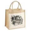 Pocket Jute Midi Tote Thumbnail