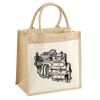 Pocket Jute Midi Tote Thumbnail