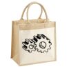 Pocket Jute Midi Tote Thumbnail