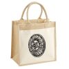 Pocket Jute Midi Tote Thumbnail