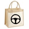 Pocket Jute Midi Tote Thumbnail
