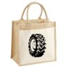 Pocket Jute Midi Tote Thumbnail