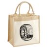 Pocket Jute Midi Tote Thumbnail