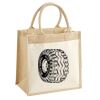 Pocket Jute Midi Tote Thumbnail