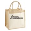 Pocket Jute Midi Tote Thumbnail