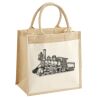 Pocket Jute Midi Tote Thumbnail