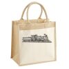 Pocket Jute Midi Tote Thumbnail