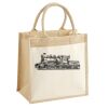 Pocket Jute Midi Tote Thumbnail