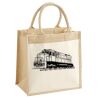Pocket Jute Midi Tote Thumbnail
