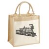 Pocket Jute Midi Tote Thumbnail