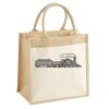Pocket Jute Midi Tote Thumbnail