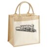 Pocket Jute Midi Tote Thumbnail
