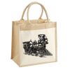 Pocket Jute Midi Tote Thumbnail