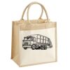 Pocket Jute Midi Tote Thumbnail