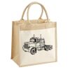 Pocket Jute Midi Tote Thumbnail
