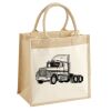 Pocket Jute Midi Tote Thumbnail