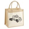 Pocket Jute Midi Tote Thumbnail