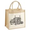 Pocket Jute Midi Tote Thumbnail