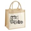 Pocket Jute Midi Tote Thumbnail