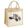 Pocket Jute Midi Tote Thumbnail