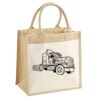 Pocket Jute Midi Tote Thumbnail