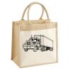 Pocket Jute Midi Tote Thumbnail