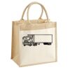Pocket Jute Midi Tote Thumbnail