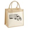 Pocket Jute Midi Tote Thumbnail