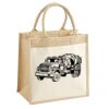 Pocket Jute Midi Tote Thumbnail