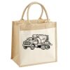 Pocket Jute Midi Tote Thumbnail